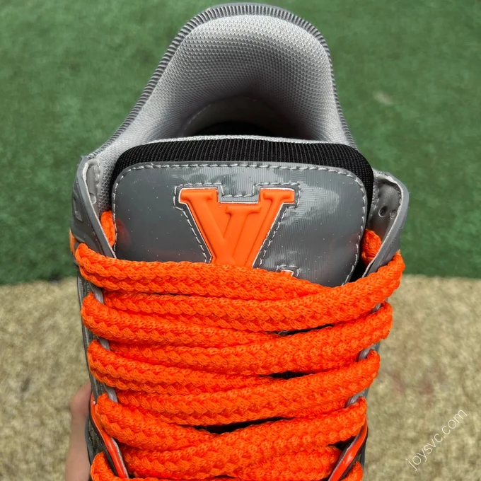 LOUIS VUITTON Trainer Maxi Grey Orange