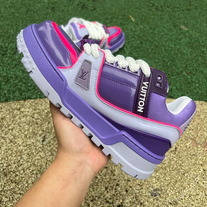 LOUIS VUITTON Trainer Maxi Purple Pink