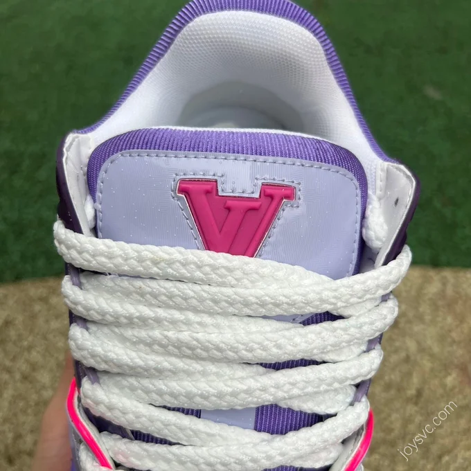 LOUIS VUITTON Trainer Maxi Purple Pink