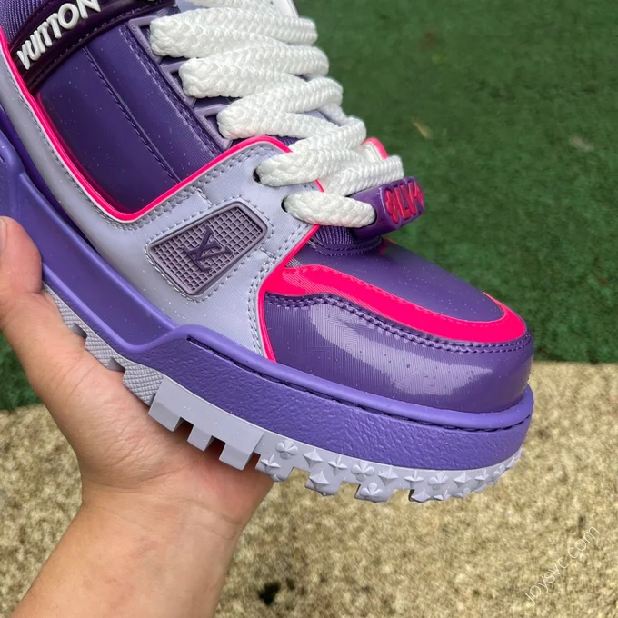 LOUIS VUITTON Trainer Maxi Purple Pink