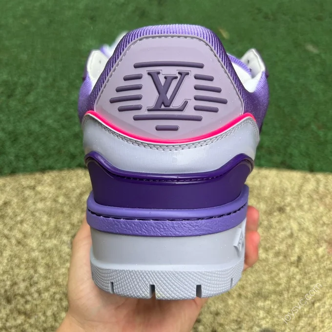 LOUIS VUITTON Trainer Maxi Purple Pink