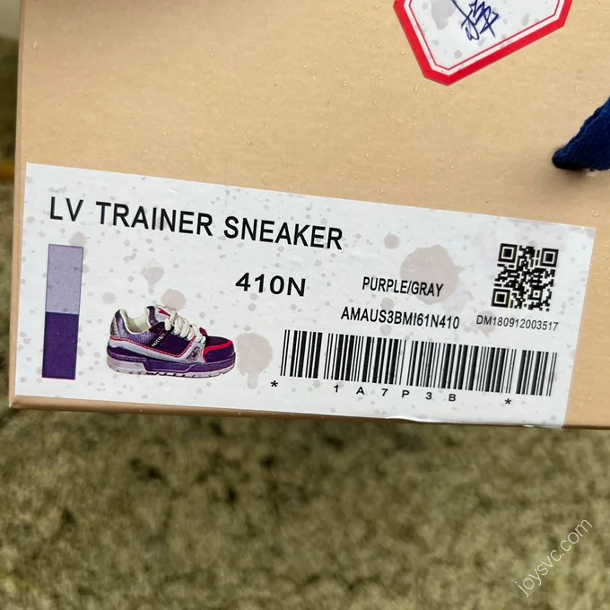 LOUIS VUITTON Trainer Maxi Purple Pink