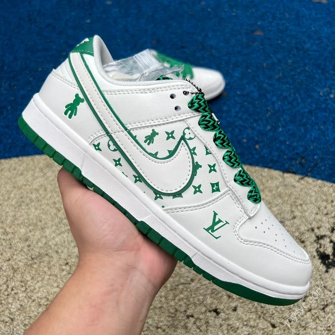 Nike Dunk x Louis Vuitton White Green SJ2068-241