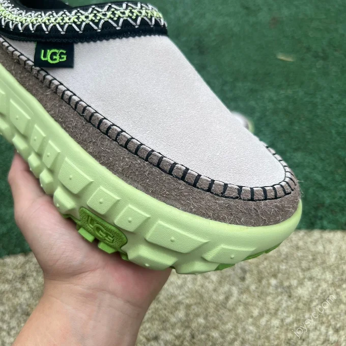 UGG Grey Green Slides