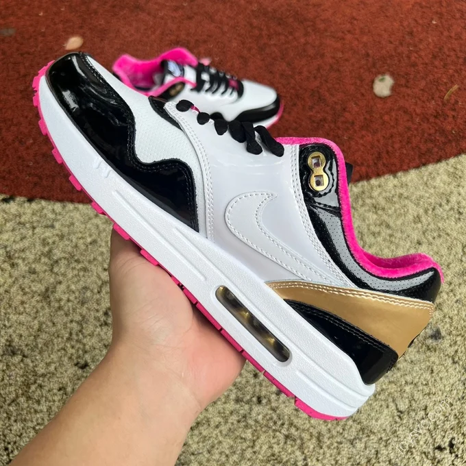 PHANTACI x Nike Air Max 1 White Pink Black HJ3966-110