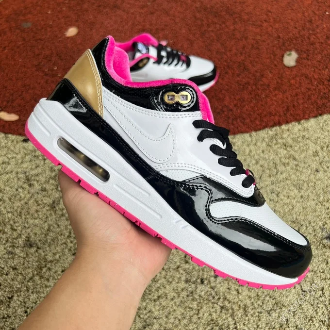 PHANTACI x Nike Air Max 1 White Pink Black HJ3966-110