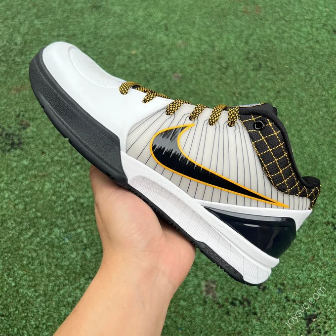 Nike Zoom Kobe 4 White Yellow AV6339-101