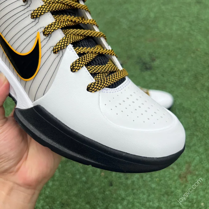 Nike Zoom Kobe 4 White Yellow AV6339-101