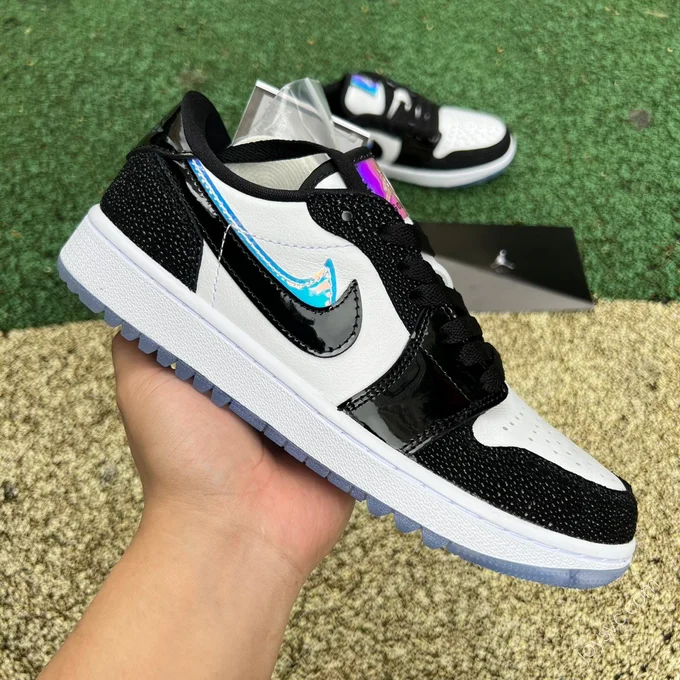 Air Jordan 1 Low Golf Endless Pursuit Black White FZ4159-100