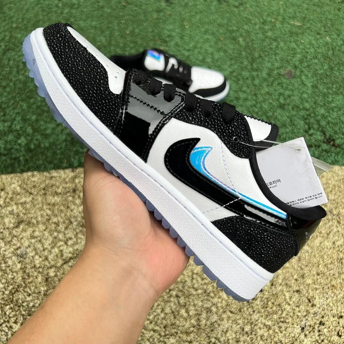 Air Jordan 1 Low Golf Endless Pursuit Black White FZ4159-100