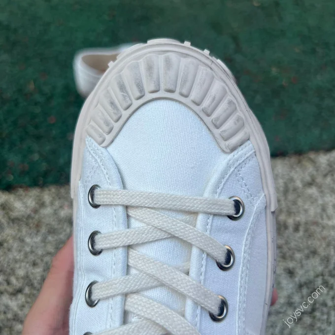 Gucci Canvas Shoes White