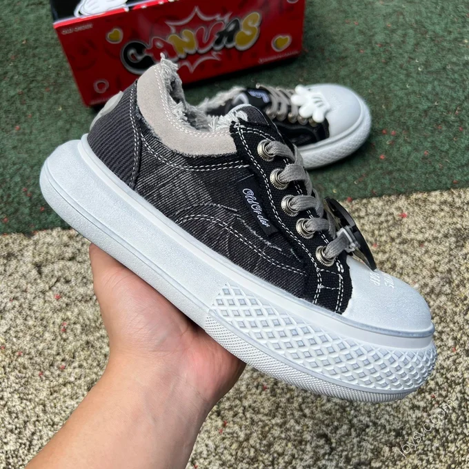 Disney x OLD ORDER x Converse Black White