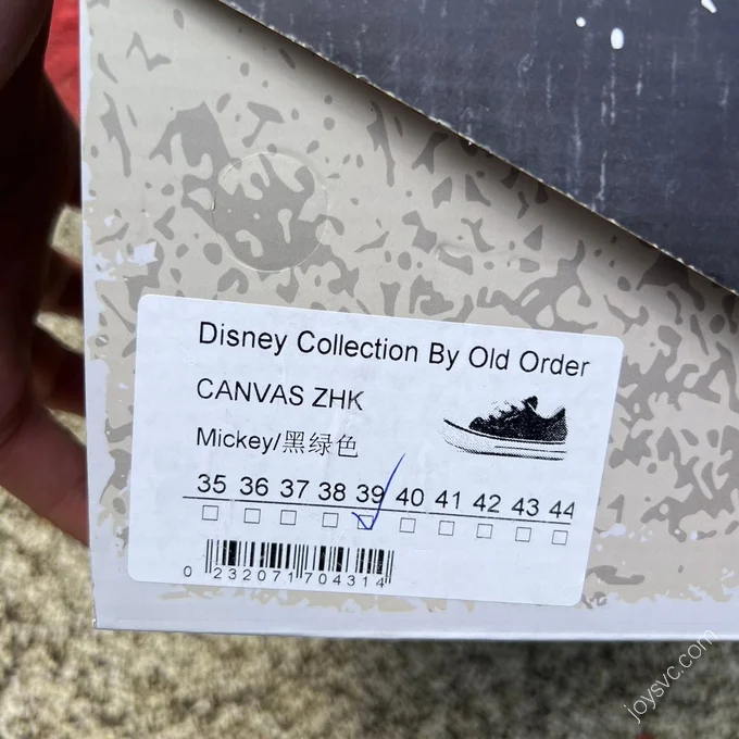 Disney x OLD ORDER x Converse Multicolor