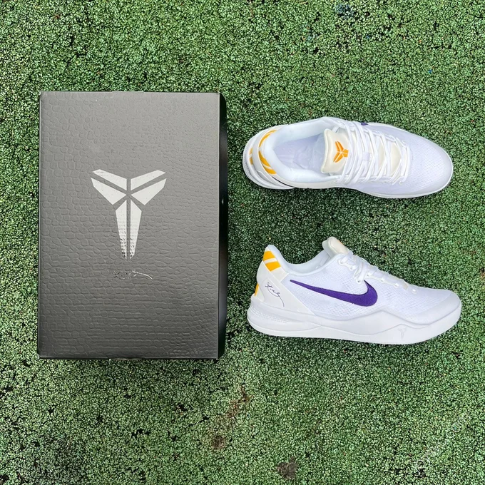 Nike Kobe 8 Protro Purple White HF9550-100