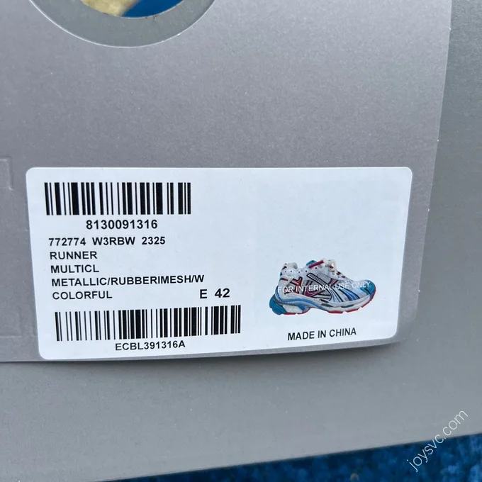 Balenciaga Runner 7.0 Blue Pink White