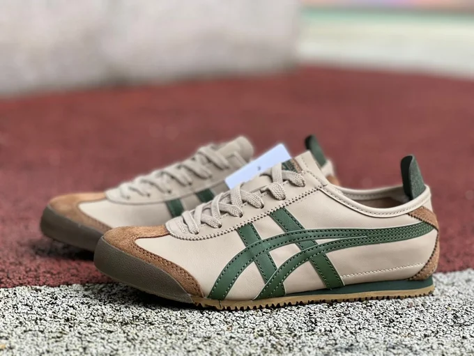 Onitsuka Tiger Mexico 66 Green Brown Beige