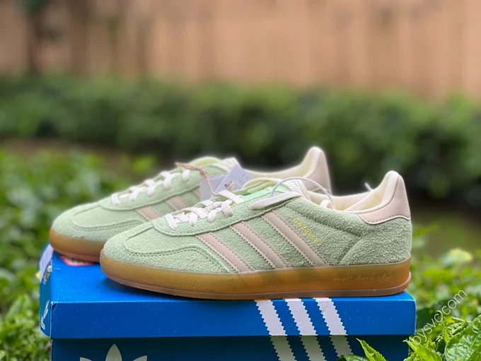 Adidas Gazelle Indoor Green Pink IE2948