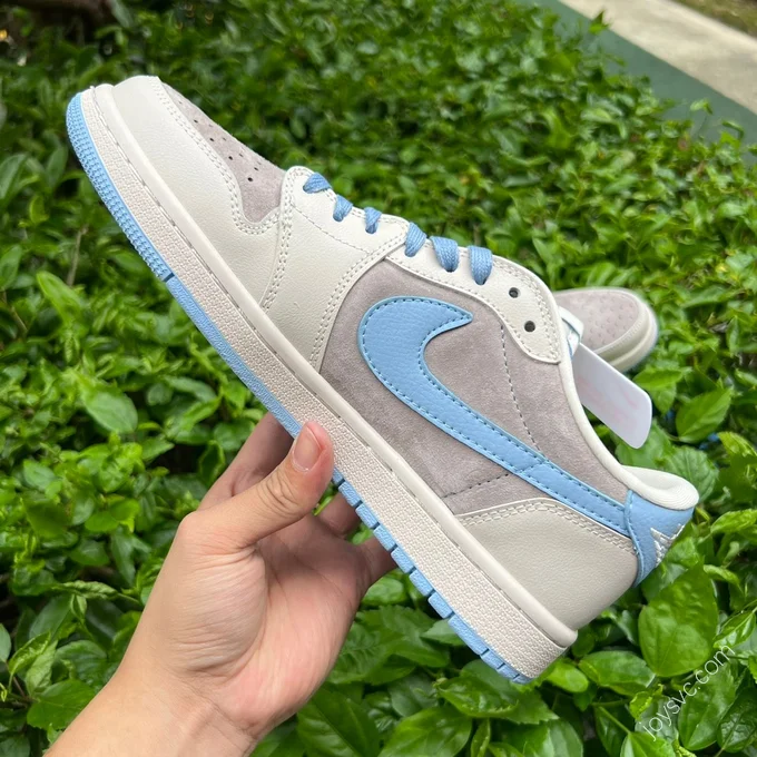 Travis Scott x Air Jordan 1 Low LV Gray Blue LX1988-101