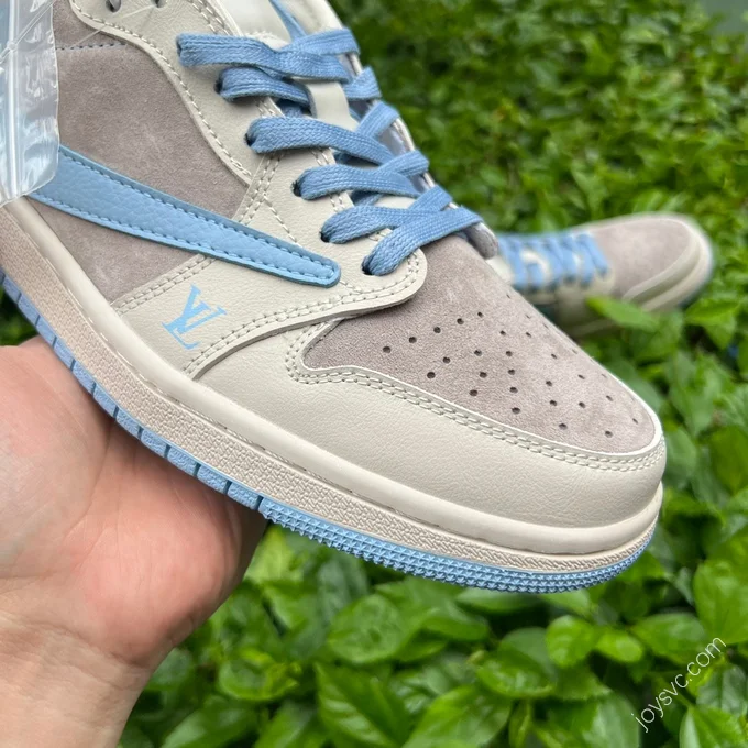 Travis Scott x Air Jordan 1 Low LV Gray Blue LX1988-101