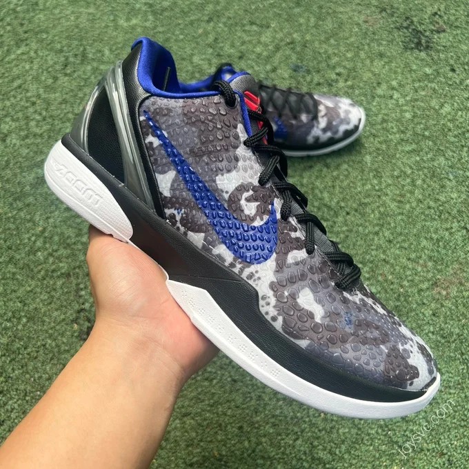 Nike Zoom Kobe 6 Blue Camo 429659-9