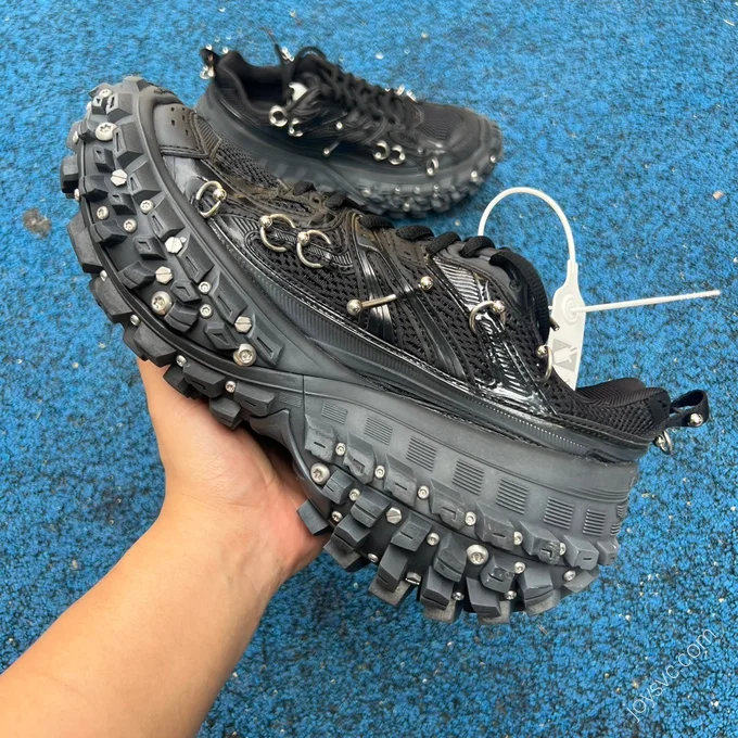 Balenciaga Defender Silver Black