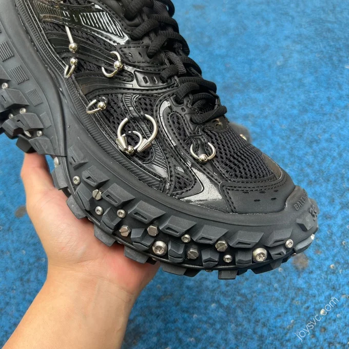 Balenciaga Defender Silver Black