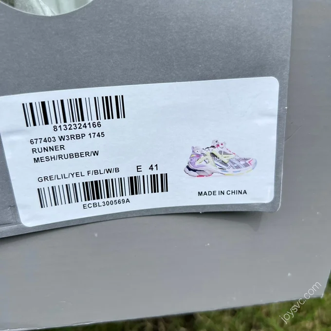 Balenciaga Runner 7.0 Pink Green Purple Grey