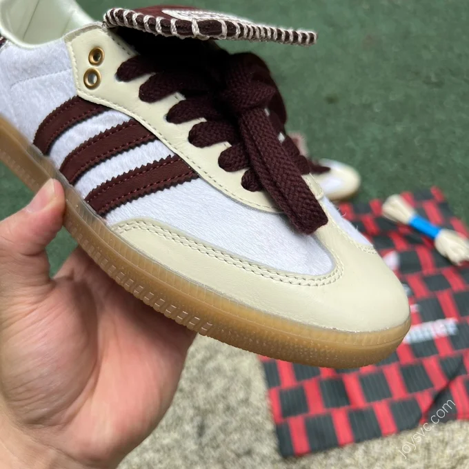 Wales Bonner x Adidas Samba Brown White IE0586