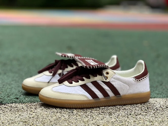 Wales Bonner x Adidas Samba Brown White IE0586