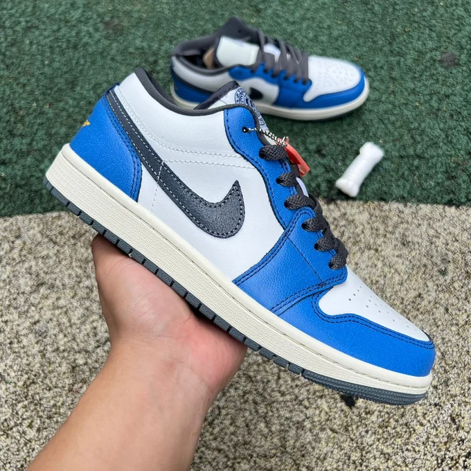 Air Jordan 1 Low White Blue Gray FV8439-104