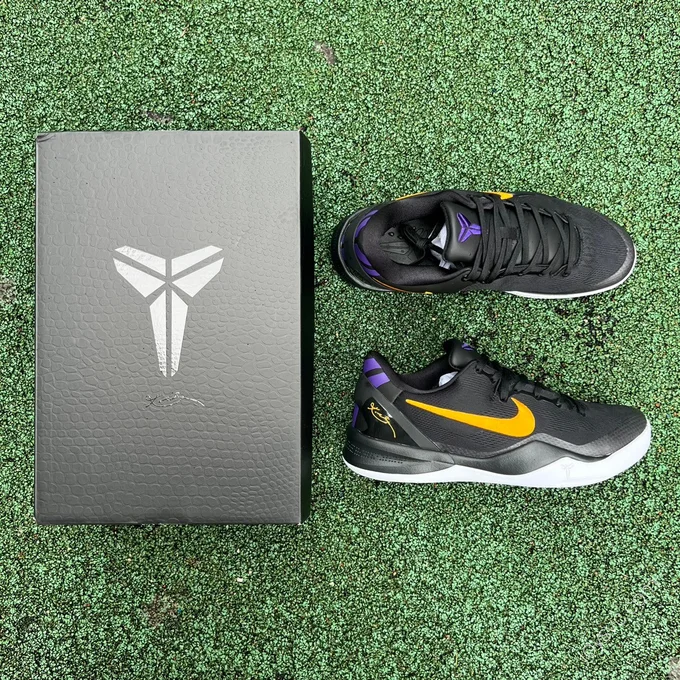 Nike Kobe 8 Protro Purple Yellow Black HF9550-001