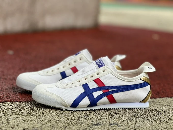 Onitsuka Tiger Mexico 66 Gold Red Blue White