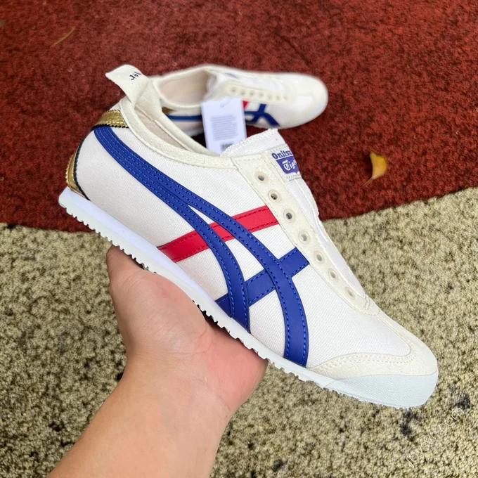 Onitsuka Tiger Mexico 66 Gold Red Blue White