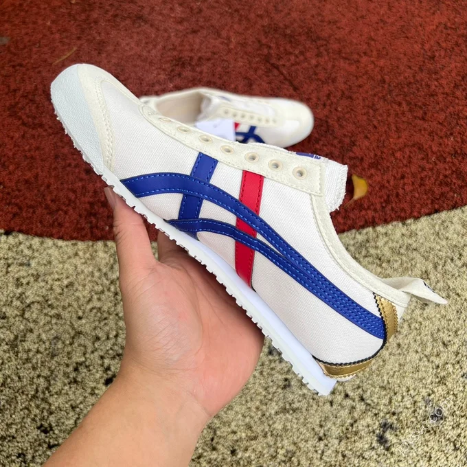 Onitsuka Tiger Mexico 66 Gold Red Blue White