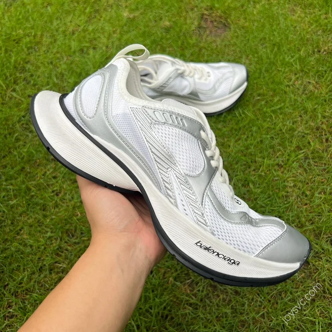 Balenciaga Circuit Silver White