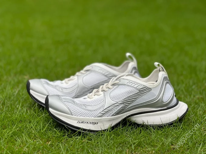 Balenciaga Circuit Silver White