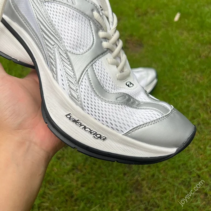 Balenciaga Circuit Silver White