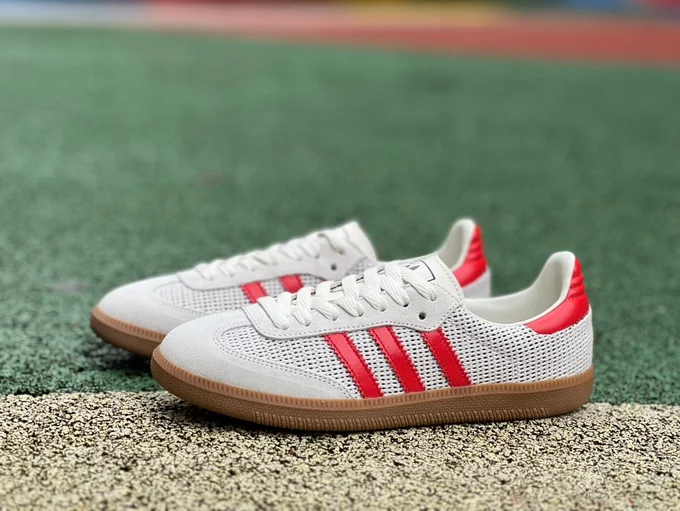 Adidas Samba Red Grey ie1953