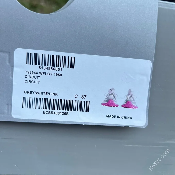 Balenciaga Circuit Pink Grey White