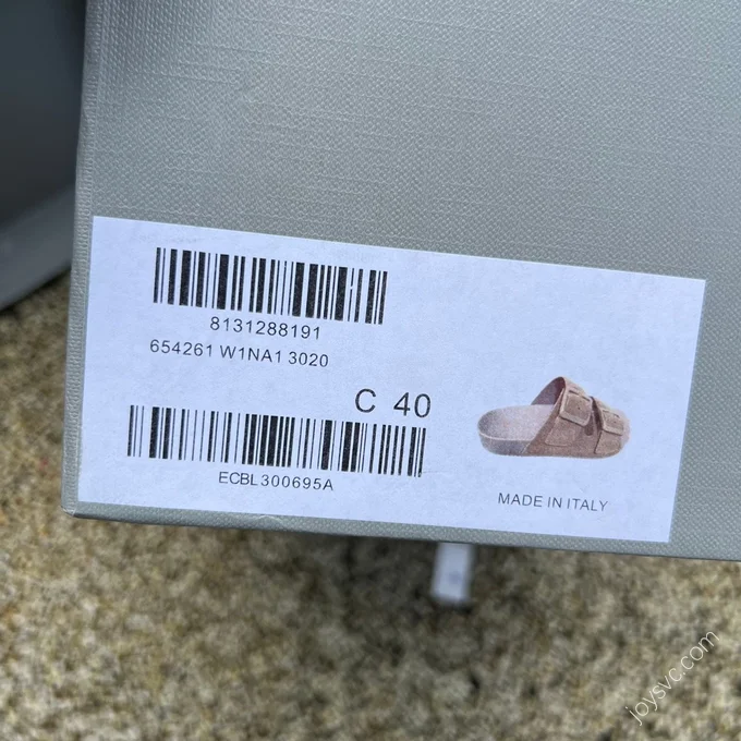 Balenciaga Slides Brown