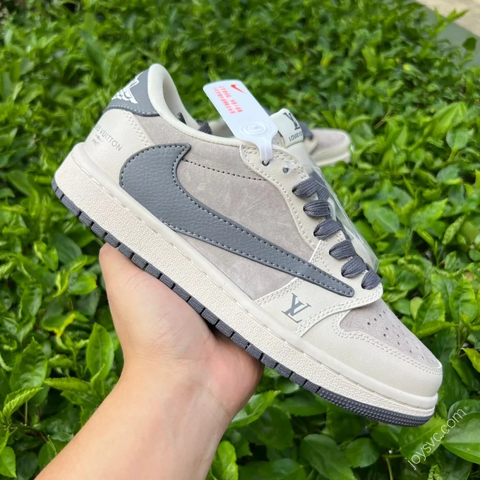 Travis Scott x Air Jordan 1 Low LV Gray LX1988-102