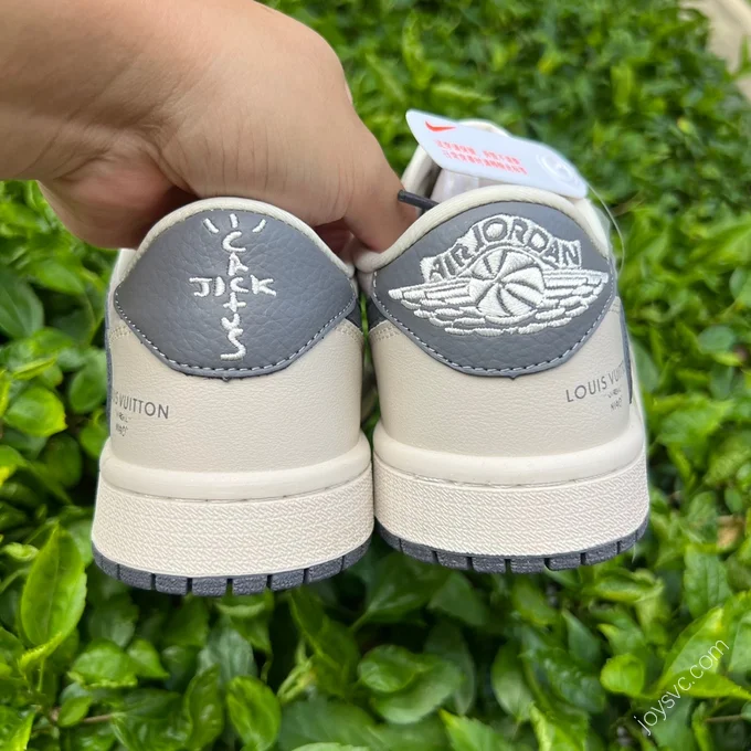 Travis Scott x Air Jordan 1 Low LV Gray LX1988-102