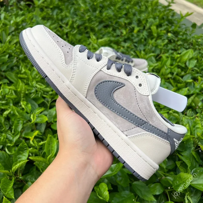 Travis Scott x Air Jordan 1 Low LV Gray LX1988-102