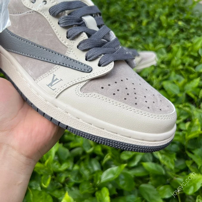 Travis Scott x Air Jordan 1 Low LV Gray LX1988-102