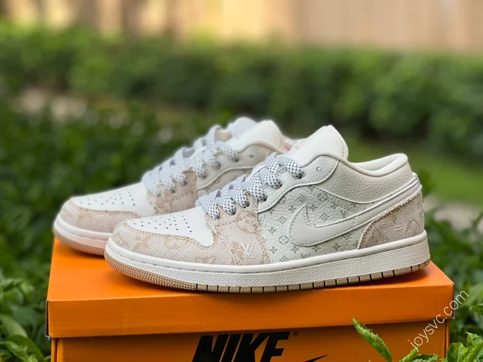 Air Jordan 1 Low LV White Brown SJ9950-002