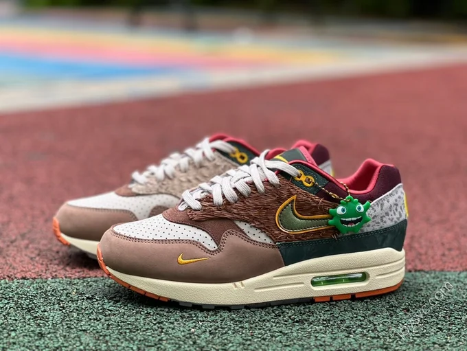 Division Street x Nike Air Max 1 Brown Grey HQ2639-100