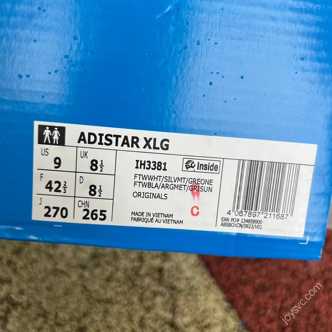 Adidas Adistar XLG Black Silver White IH3381