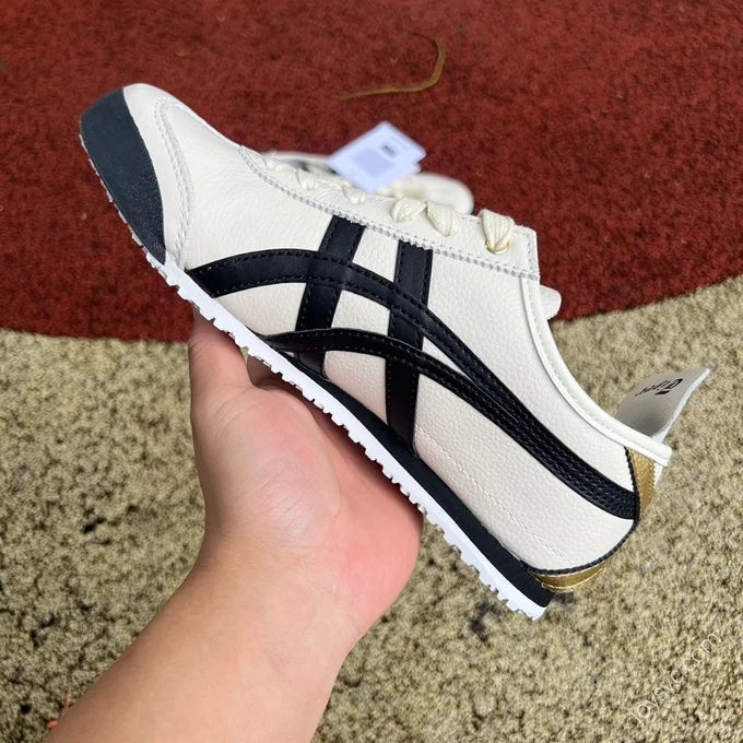 Onitsuka Tiger Mexico 66 Gold Black White