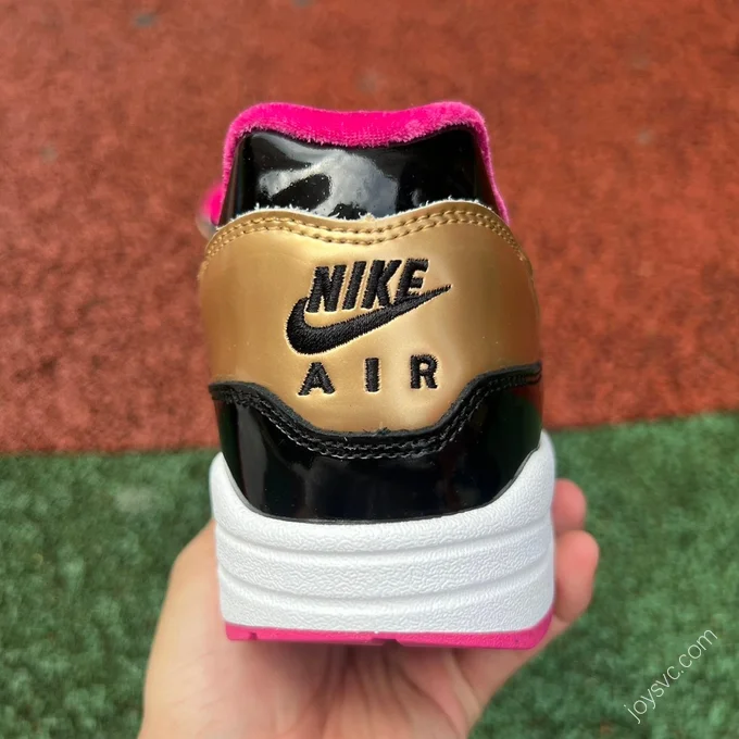 Nike Air Max 1 PHANTACi Black Pink Gold HJ3966-110