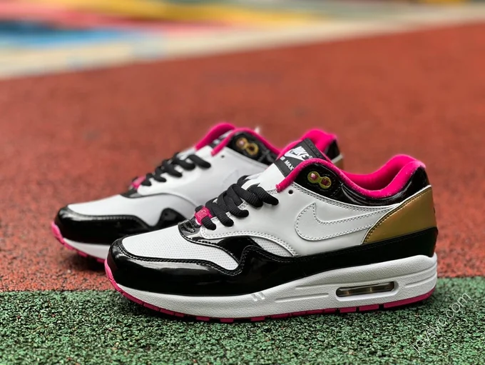 Nike Air Max 1 PHANTACi Black Pink Gold HJ3966-110